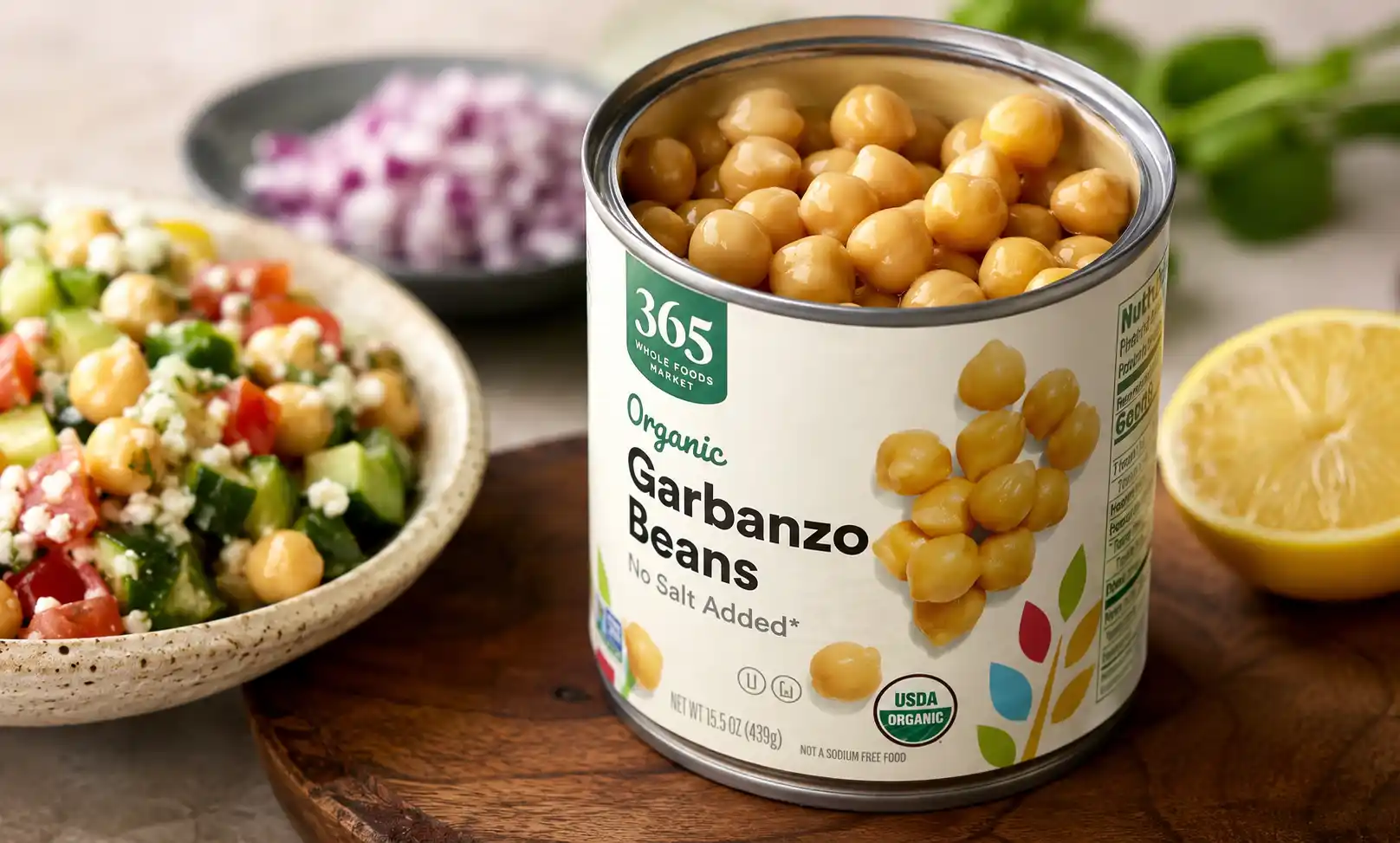 Can of Chickpeas Nutrition: Protein, Fiber &amp; Health Benefits