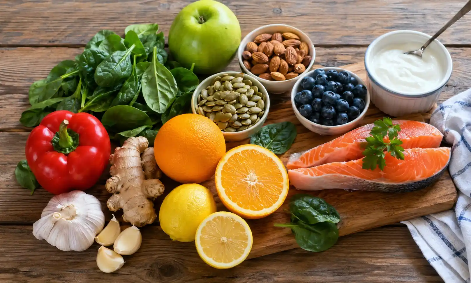 10 Immune Boosting Foods for a Stronger Immune System