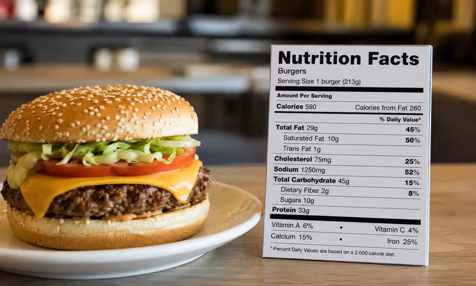 What a Burger Nutrition Facts: Calories, Protein &amp; More