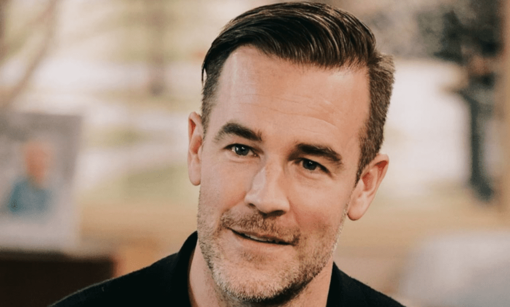 James Van Der Beek supporting wife Kimberly through family cancer journey.