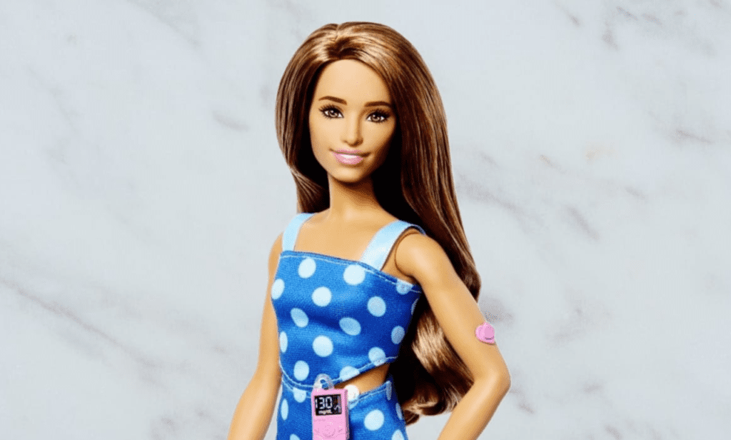 Barbie diabetes doll empowers children with medical confidence.
