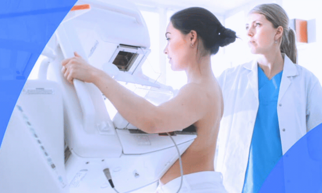 A mammogram at age 40 is critical for long-term survival.
