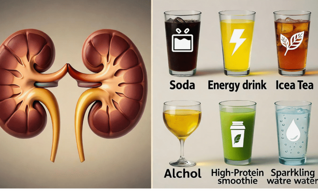 Beware these common beverages harming your kidney health.