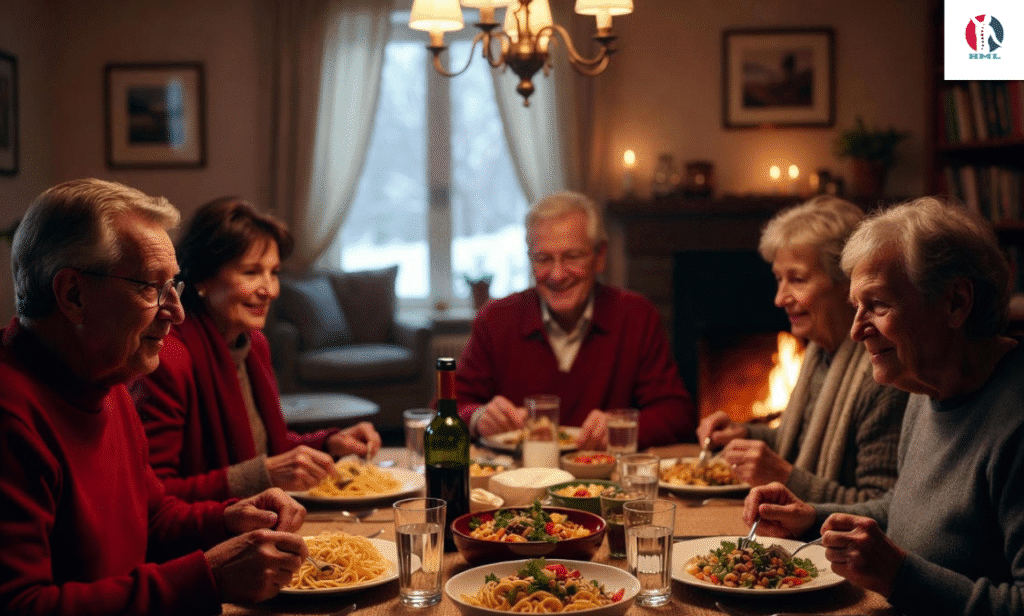 Optimal winter dinner timing for improved sleep and metabolism.
